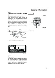 Yamaha Motor Owners Manual, 2008 page 15