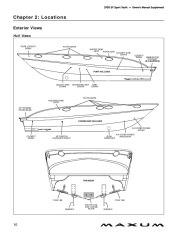 2009 Maxum 3700 SY Sport Yacht Supplement Guide, 2009 page 16