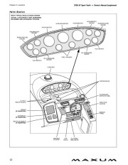 2009 Maxum 3700 SY Sport Yacht Supplement Guide, 2009 page 18