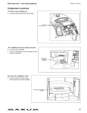 2009 Maxum 3700 SY Sport Yacht Supplement Guide, 2009 page 19