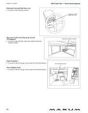 2009 Maxum 3700 SY Sport Yacht Supplement Guide, 2009 page 26