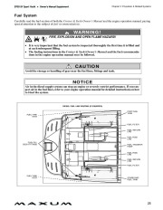 2009 Maxum 3700 SY Sport Yacht Supplement Guide, 2009 page 31