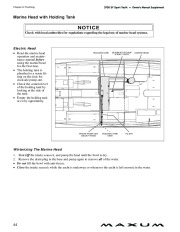 2009 Maxum 3700 SY Sport Yacht Supplement Guide, 2009 page 50