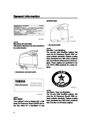 Yamaha Motor Owners Manual, 2007 page 8
