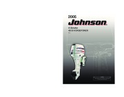 2005 Johnson 40 50 hp PL4 4-Stroke Outboard Owners Manual, 2005 page 1