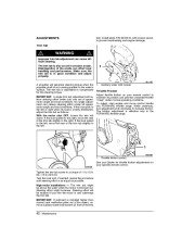 2005 Johnson 40 50 hp PL4 4-Stroke Outboard Owners Manual, 2005 page 44