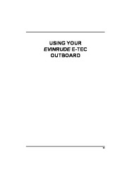 2010 Evinrude 65 hp E-TEC WRL WRY Outboard Boat Motor Owners Manual, 2010 page 13