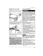 2011 Evinrude 15 25 30 hp E-TEC DR DRL DTE DTEL DEL DPL DHPL DHT HTSL Outboard Boat Owners Manual, 2011 page 21