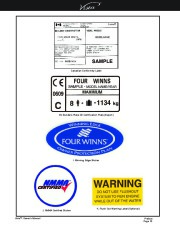 2004-2008 Four Winns Vista 248 268 288 288 298 328 348 Boat Owners Manual, 2004,2005,2006,2007,2008 page 14