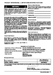 2007 Johnson 9.9 15 hp R RL RT 2-Stroke Outboard Owners Manual, 2007 page 6
