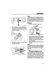 Yamaha Motor Owners Manual, 2006 page 43