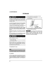 2010 Evinrude 200 225 250 300 hp E-TEC HSL HVL HL HX PL PX PZ CX CZ Outboard Boat Owners Manual, 2010 page 40