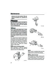 Yamaha Motor Owners Manual, 2005 page 36