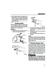 Yamaha Motor Owners Manual, 2006 page 47