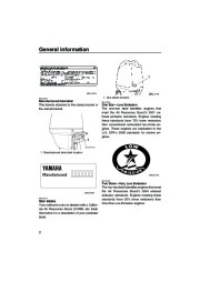 Yamaha Motor Owners Manual, 2006 page 8