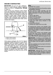 2009 Evinrude 40 50 60 hp E-TEC RT TL SL Outboard Boat Motor Owners Manual, 2009 page 44