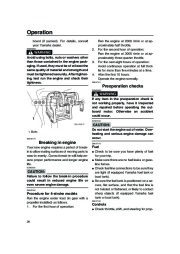 Yamaha Motor Owners Manual, 2005 page 34