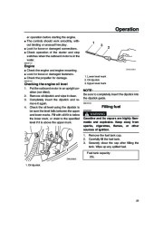 Yamaha Motor Owners Manual, 2005 page 35