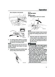 Yamaha Motor Owners Manual, 2005 page 37