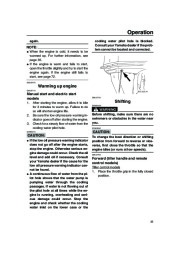 Yamaha Motor Owners Manual, 2005 page 41