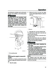 Yamaha Motor Owners Manual, 2005 page 45