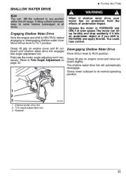 2009 Evinrude 25 30 hp E-TEC RL TE TEL PL Outboard Boat Owners Manual, 2009 page 36