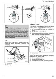 2009 Evinrude 25 30 hp E-TEC RL TE TEL PL Outboard Boat Owners Manual, 2009 page 38