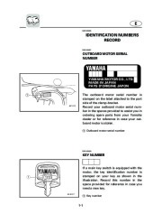Yamaha Motor Owners Manual, 2004 page 6