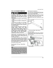 2011 Evinrude 75 90 hp E-TEC PL PX SL WEL WEX WDEL WDEX Outboard Boat Motor Owners Manual, 2011 page 21