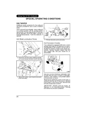 2011 Evinrude 75 90 hp E-TEC PL PX SL WEL WEX WDEL WDEX Outboard Boat Motor Owners Manual, 2011 page 36