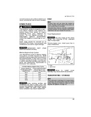 2011 Evinrude 75 90 hp E-TEC PL PX SL WEL WEX WDEL WDEX Outboard Boat Motor Owners Manual, 2011 page 47
