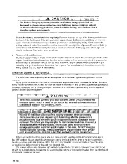 Maxum 3200 SCR Sun Cruiser Boat Owners Manual, 1995 page 20