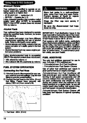 2008 Evinrude 115 150 175 200 hp E-TEC PL PX SL BX HL CX Outboard Motor Owners Manual, 2008 page 19