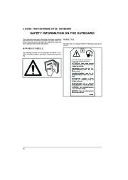 2010 Evinrude 40 50 60 hp E-TEC RL TL PL SL Outboard Boat Motor Owners Manual, 2010 page 14