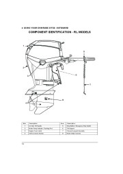 2010 Evinrude 40 50 60 hp E-TEC RL TL PL SL Outboard Boat Motor Owners Manual, 2010 page 16