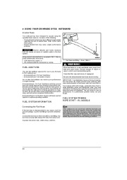 2010 Evinrude 40 50 60 hp E-TEC RL TL PL SL Outboard Boat Motor Owners Manual, 2010 page 24