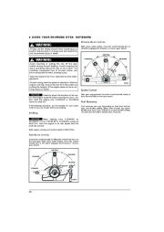 2010 Evinrude 40 50 60 hp E-TEC RL TL PL SL Outboard Boat Motor Owners Manual, 2010 page 38