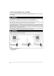 2010 Evinrude 40 50 60 hp E-TEC RL TL PL SL Outboard Boat Motor Owners Manual, 2010 page 42