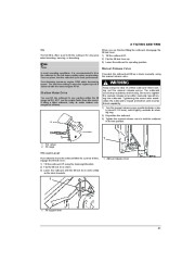 2010 Evinrude 40 50 60 hp E-TEC RL TL PL SL Outboard Boat Motor Owners Manual, 2010 page 43