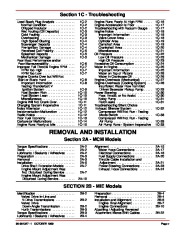 Mercury MerCruiser Engines Service Manual Number 24 GM V-8 305 CID 350 CID, 1998,1999,2000,2001 page 7