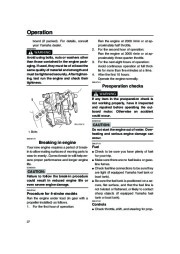 Yamaha Motor Owners Manual, 2005 page 32