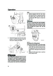 Yamaha Motor Owners Manual, 2005 page 44