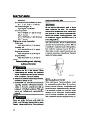 Yamaha Motor Owners Manual, 2005 page 48