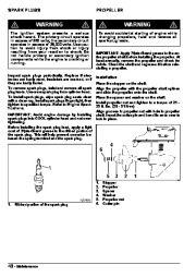2007 Johnson 25 hp E4 EL4 4-Stroke Outboard Owners Manual, 2007 page 42
