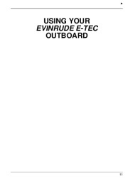 2008 Evinrude 250 300 hp E-TEC HL HX PX PZ CX CZ Outboard Boat Owners Manual, 2008 page 14