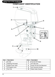 2008 Evinrude 250 300 hp E-TEC HL HX PX PZ CX CZ Outboard Boat Owners Manual, 2008 page 15