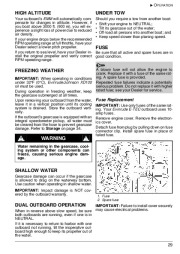 2008 Evinrude 250 300 hp E-TEC HL HX PX PZ CX CZ Outboard Boat Owners Manual, 2008 page 32