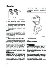 Yamaha Motor Owners Manual, 2004 page 44