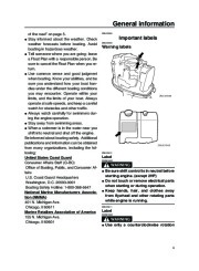 Yamaha Motor Owners Manual, 2004 page 9