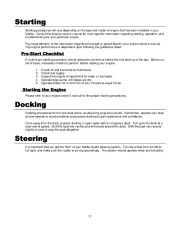 Malibu Boats Operation and Maintenance Manual, 1993,1994,1995,1996 page 19